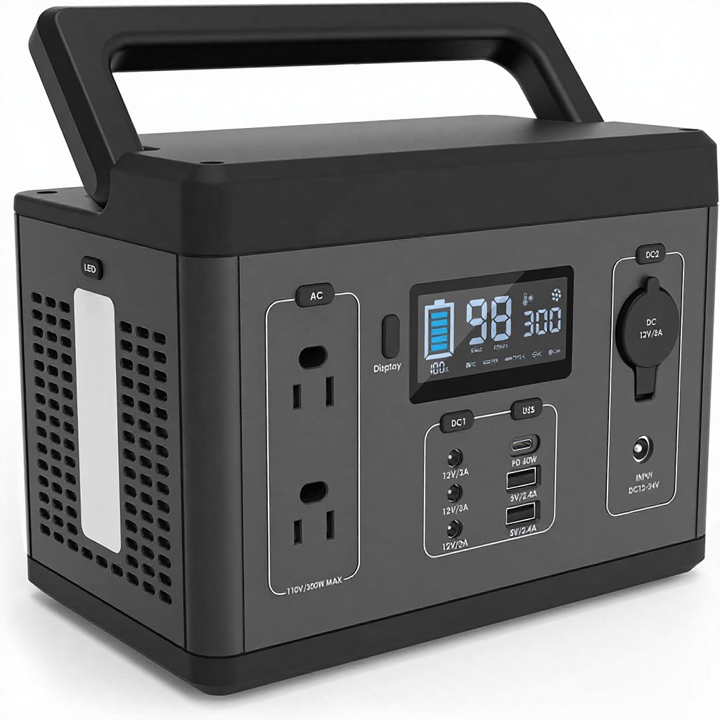 Ac Outdoor Power - 휴대용 500W 전력 공급 장치, 560Wh