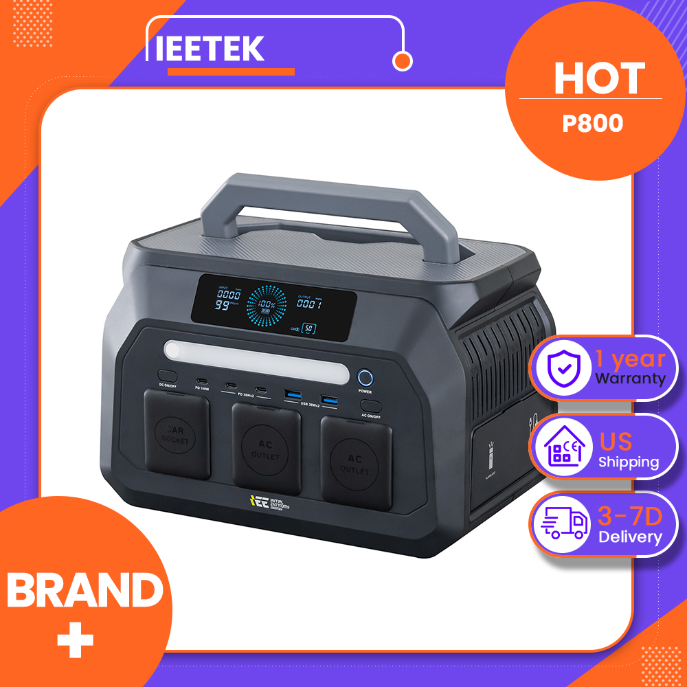 Ac Outdoor Power - IEEtek P800 800W 휴대용 전력 공급