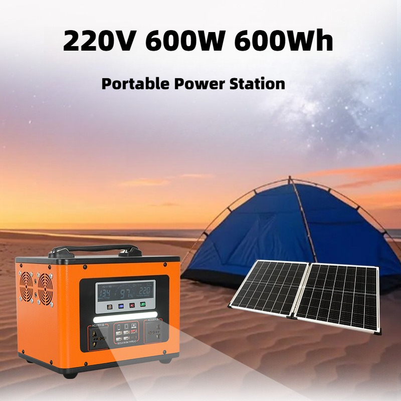 220V 600W 휴대용 파워스테이션 야외 캠핑 비상  - Ac Outdoor Power 리뷰 및 가격