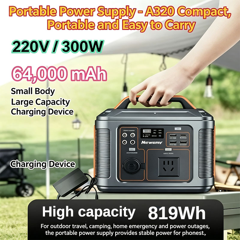 300W 휴대용 전력 공급 장치, 220V, 실외용 에 - Outdoor Power Adapter Usb C 리뷰 및 가격